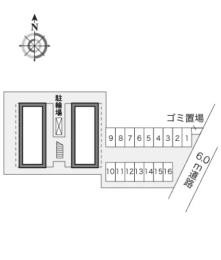 ★手数料０円★豊橋市西高師町　月極駐車場（LP）